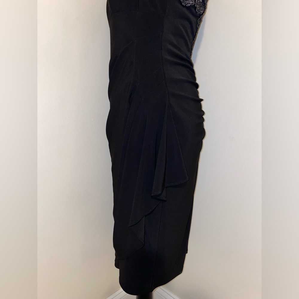 Cache Black Lace Dress - Picture 7 of 16